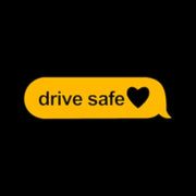 drive safe vinyl car decal, view 2 - MRSLM