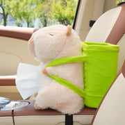 cute cartoon car tissue and trash holder, view 6 - MRSLM