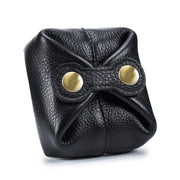 genuine leather mini wallet case, view 2 - MRSLM