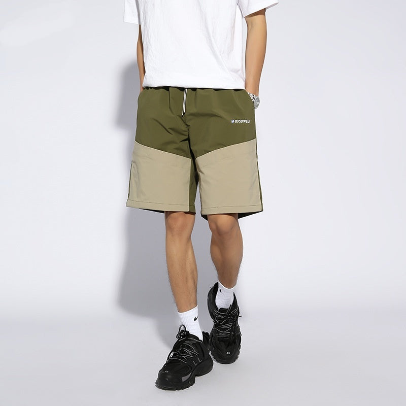 loose sports straight shorts - MRSLM