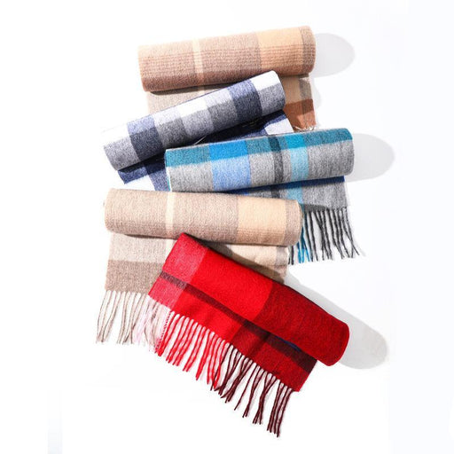classic plaid unisex scarf - MRSLM