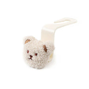 Plush bear car seat back hook, view 3 - MRSLM