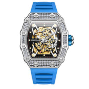 men's automatic steel case watch, view 4 - MRSLM