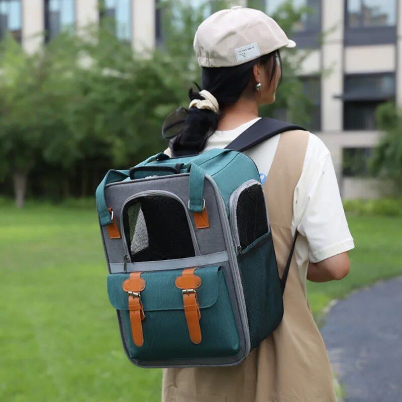 Lightweight pet leisure backpack, view 6 - MRSLM