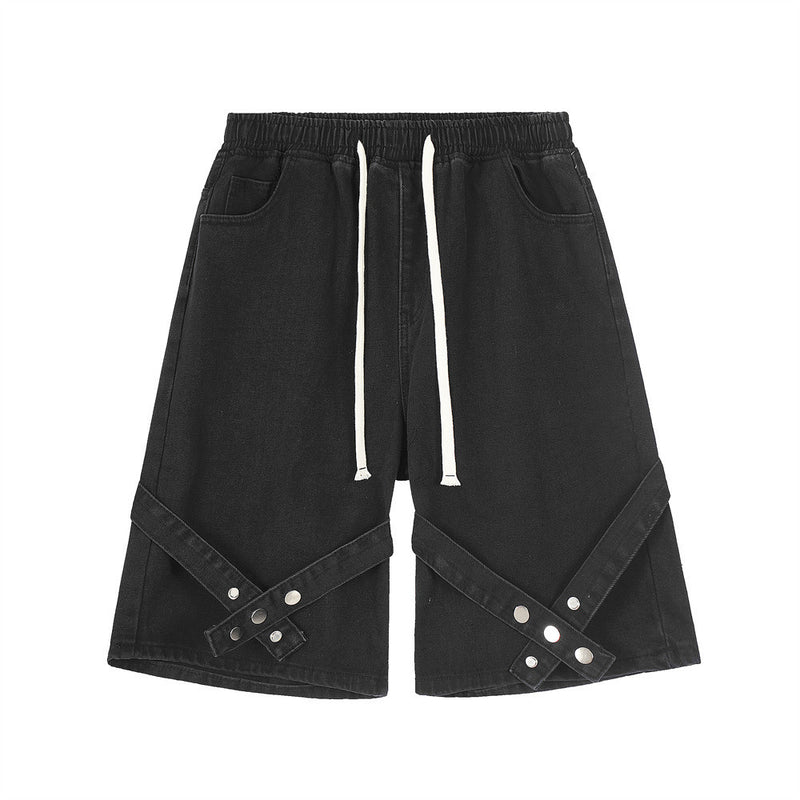 men's tie-dye denim shorts - MRSLM