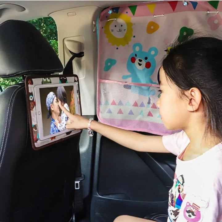 Versatile Car Headrest Phone and Tablet Holder – Perfect for Kids and Entertainment on the Go