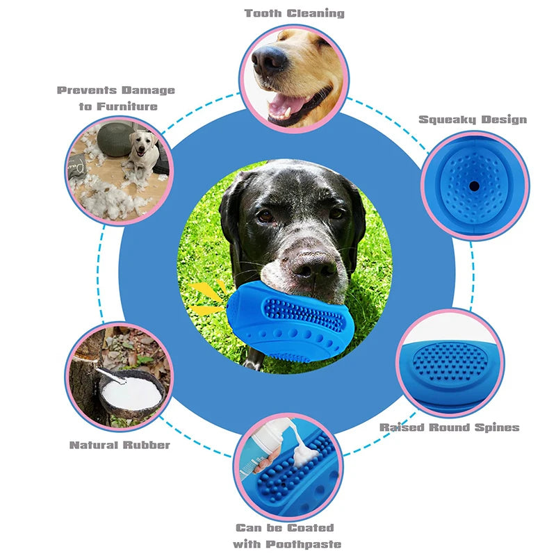 rubber dog chew toy, view 7 - MRSLM