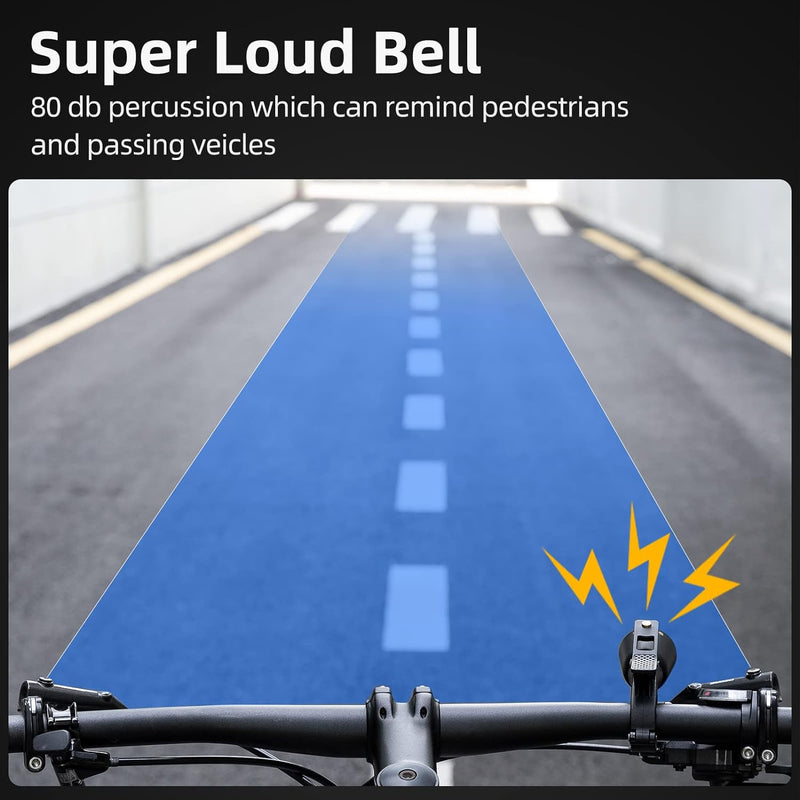 Retro high-decibel road and MTB bike bell, view 10 - MRSLM