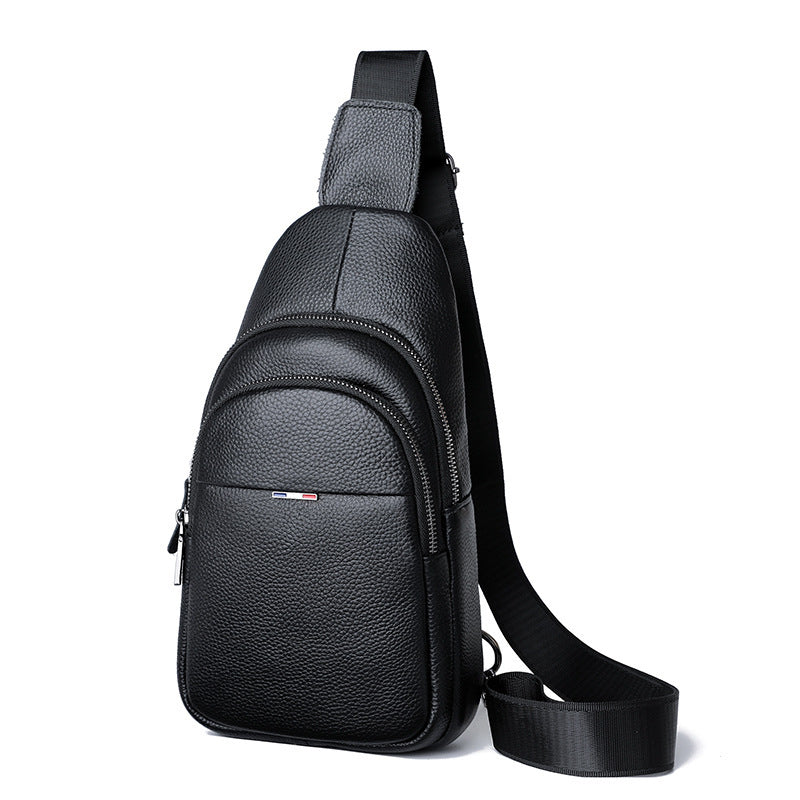 men's leather chest bag, view 7 - MRSLM