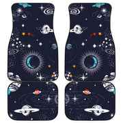 Galactic outer space car floor mats, view 2 - MRSLM