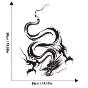 dragon pattern car hood decal, view 12 - MRSLM