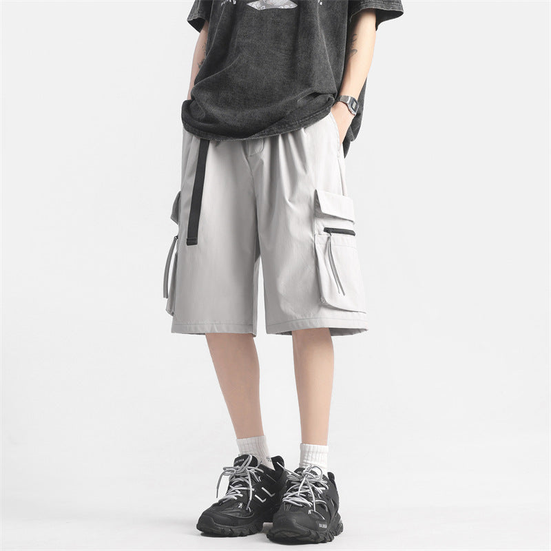 men's multi-pocket workwear shorts - MRSLM