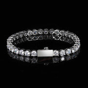 hip hop tennis chain bracelet, view 6 - MRSLM