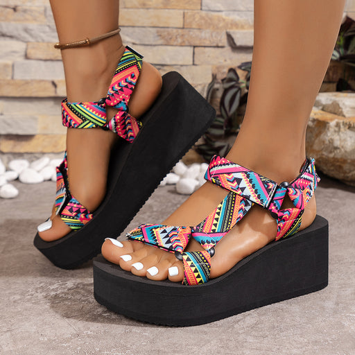 hemp rope gladiator beach sandals - MRSLM