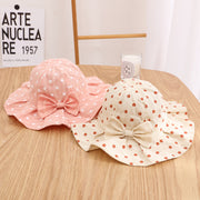baby girl floral bucket hat, view 6 - MRSLM