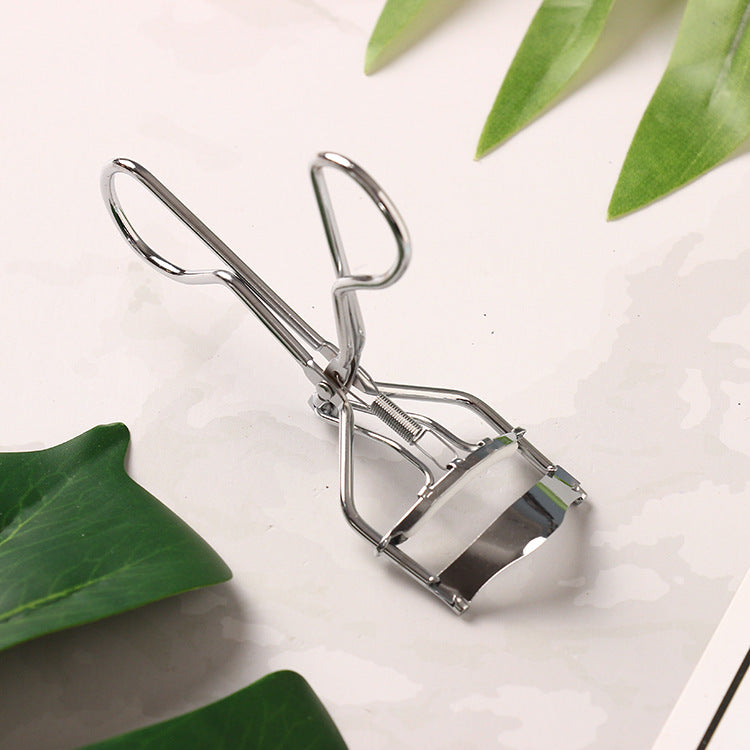 silver stainless steel eyelash curler, view 2 - MRSLM