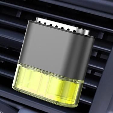 compact alloy air vent car freshener, view 4 - MRSLM
