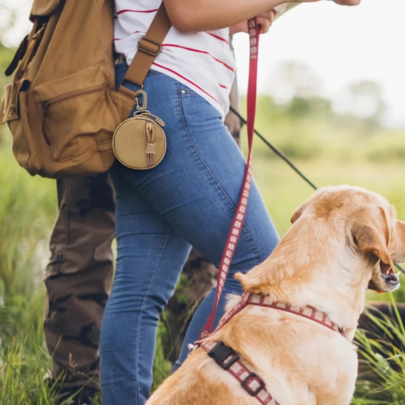 portable tactical dog treat pouch, view 6 - MRSLM