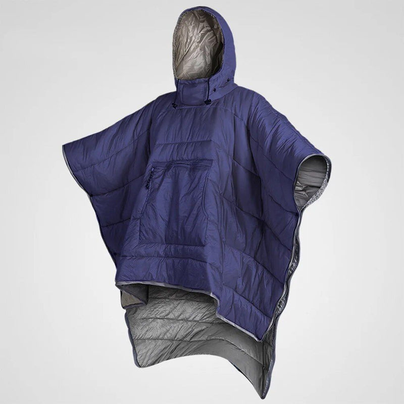 cloak-style sleeping bag, view 3 - MRSLM