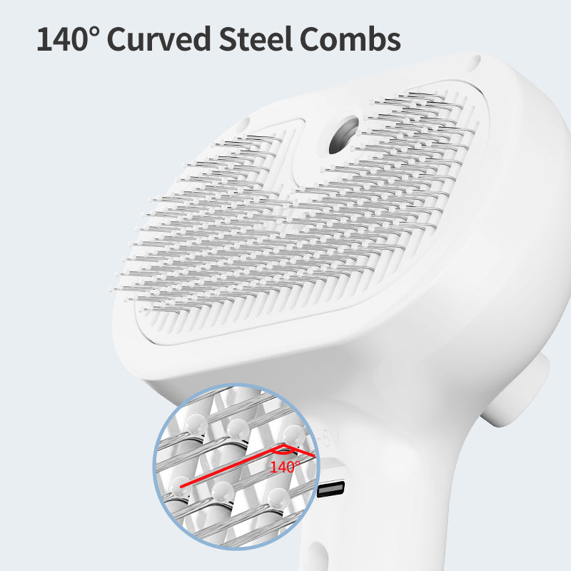 electric steam massage comb for cats, view 7 - MRSLM