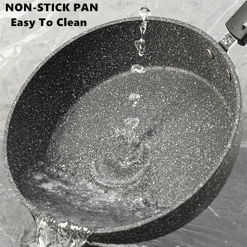 non-stick stone frying pan set, view 3 - MRSLM
