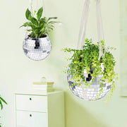 disco ball hanging planter, view 3 - MRSLM