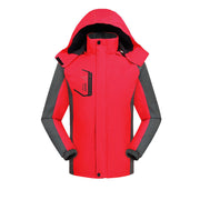 Unisex fleece-lined hooded outdoor jacket, view 3 - MRSLM