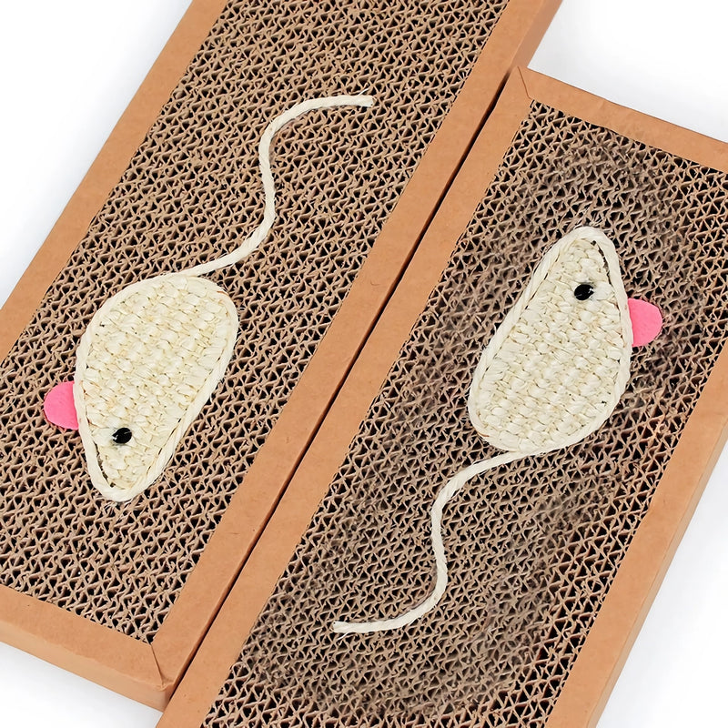 sisal mice cat scratcher, view 5 - MRSLM