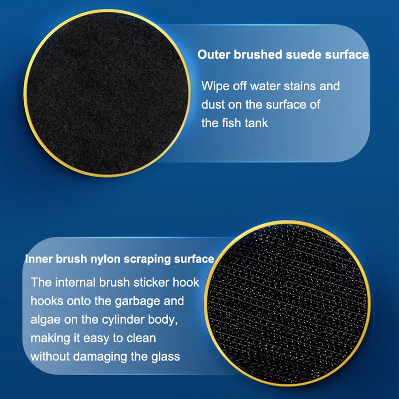 Mini magnetic fish tank brush, view 8 - MRSLM