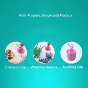 Baby cartoon bathing toy and shampoo cup combo, view 10 - MRSLM