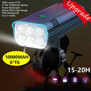 ultrabright 5000 lumens usb rechargeable bike light, view 3 - MRSLM