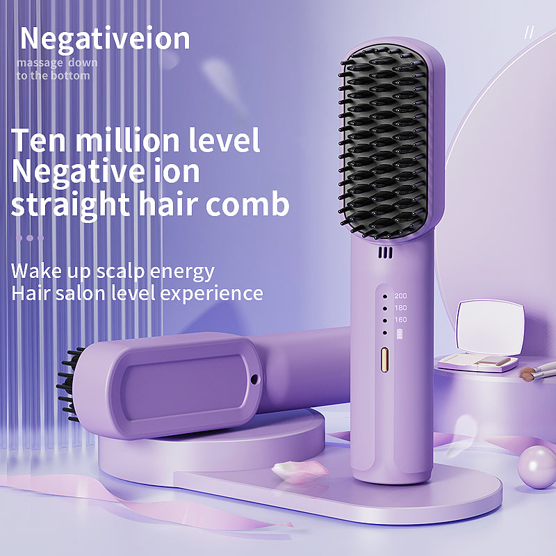 portable heating comb straightener, view 4 - MRSLM