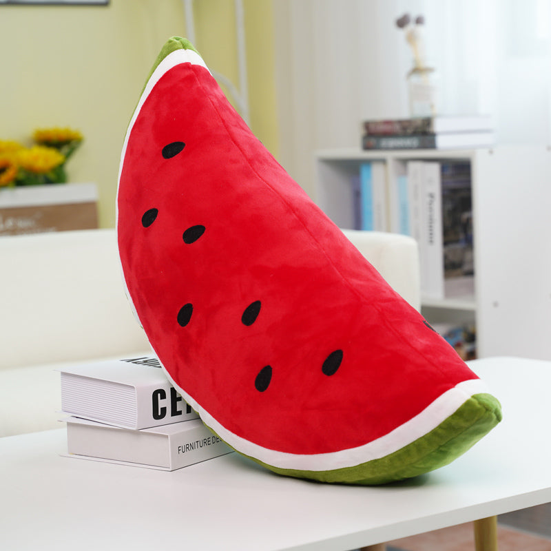lifelike watermelon plush toy, view 3 - MRSLM