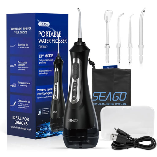 portable usb rechargeable water flosser - MRSLM