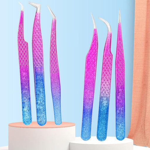 ice flower eyelash tweezers - MRSLM