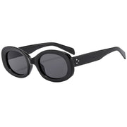 Retro oval sunglasses for women, view 7 - MRSLM