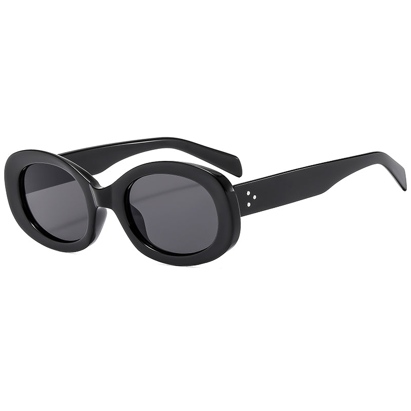 Retro oval sunglasses for women, view 7 - MRSLM