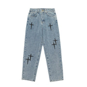 men's nine point cropped jeans, view 4 - MRSLM