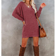 women's A-line dress, view 6 - MRSLM