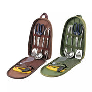 7-piece camping kitchen utensil set - MRSLM