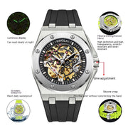 Hollow automatic mechanical watch, view 9 - MRSLM