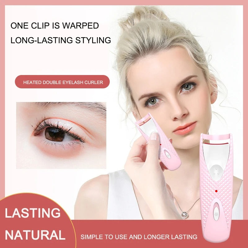 portable electric heated eyelash curler, view 4 - MRSLM