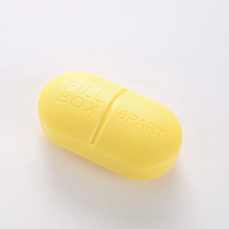 Compact travel pill organizer, view 3 - MRSLM