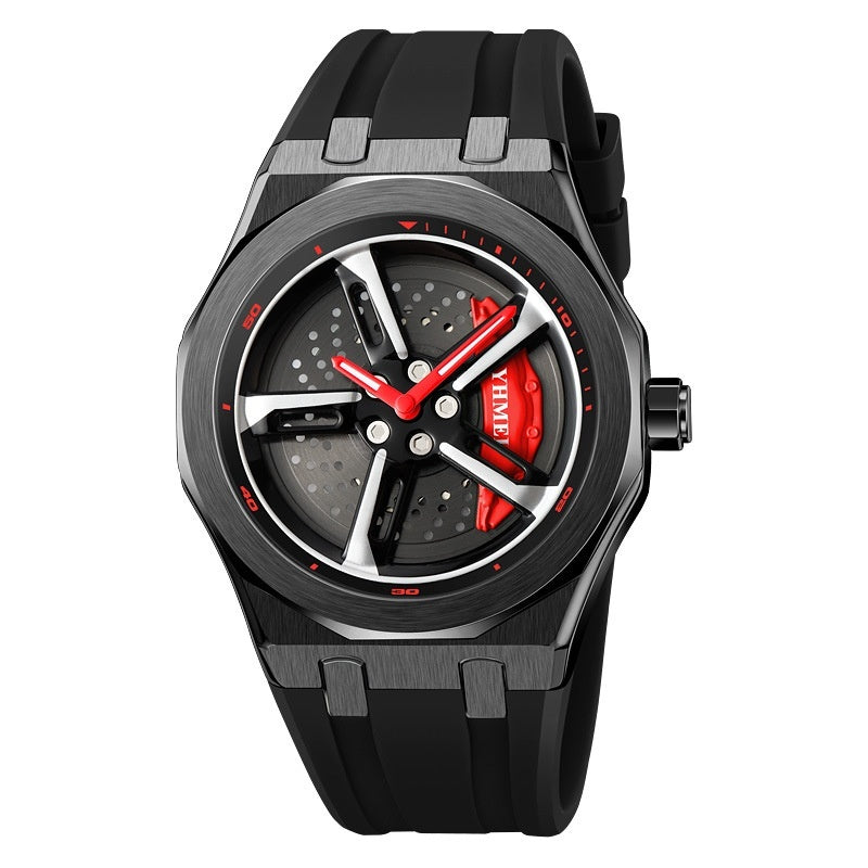 men's hollow quartz watch, view 5 - MRSLM