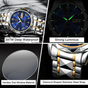 stainless steel quartz men's watch, view 13 - MRSLM