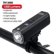 1300 lumen bike headlight, view 3 - MRSLM