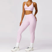 Women's 2-piece yoga set, view 30 - MRSLM