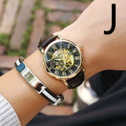 men's automatic hollow watch, view 12 - MRSLM