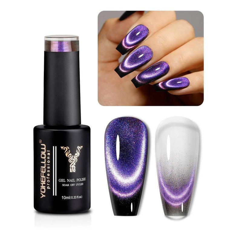 dream cat magnetic gel nail polish set, view 5 - MRSLM