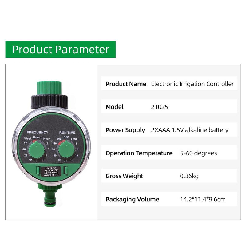 Automatic garden watering timer, view 7 - MRSLM